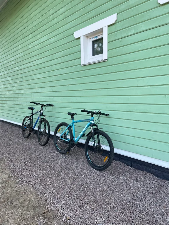 Коттедж Дом с бассейном в Карелии — Деревянное