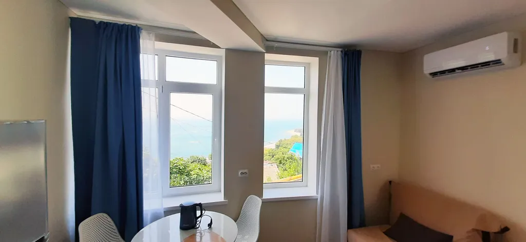 Квартира Двухместный номер с доп. местом без балкона с видом на море — Лазаревское