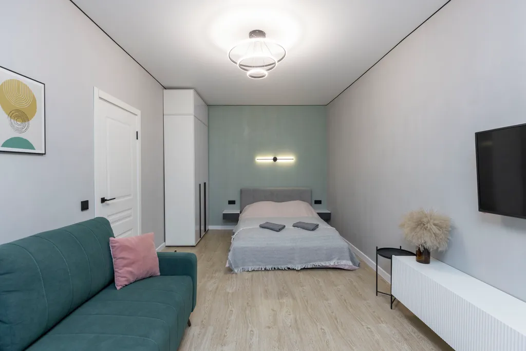 Стильная квартира с прямым видом на горы