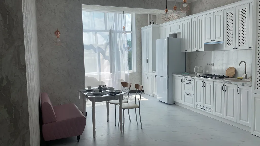 Атмосферная квартира в новом доме с прекрасным видом на Олимпийский