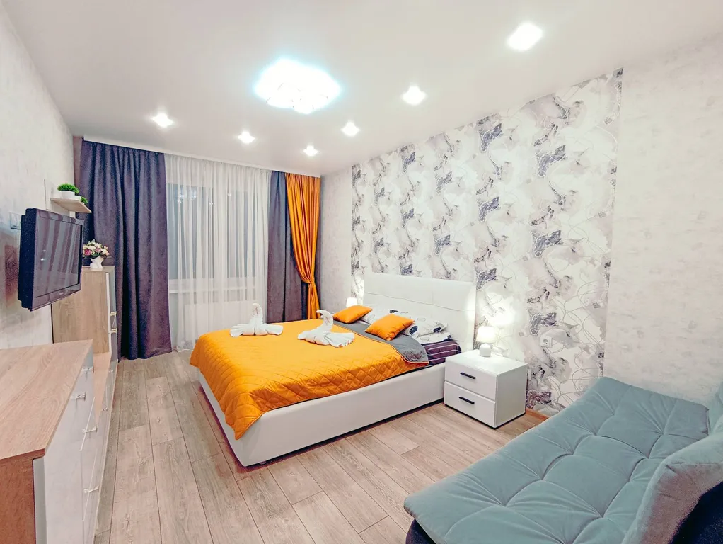 Уютная квартира с хорошим ремонтом в новом доме ЖК Легенды Моря — аренда посуточно в Калининград