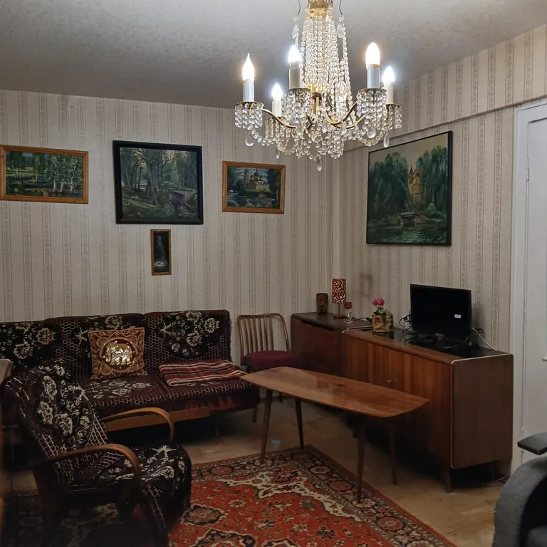 Прекрасная квартира в Ретро-стиле
