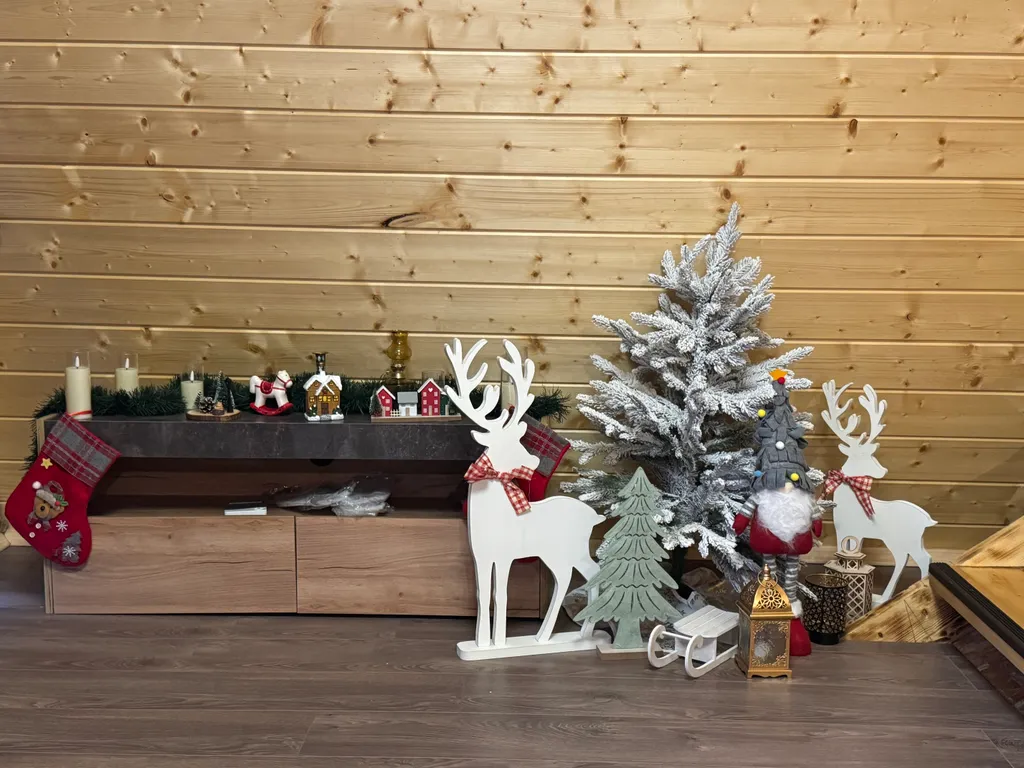 Двухэтажный A-Frame шале посреди заповедного леса вблизи Эльбруса