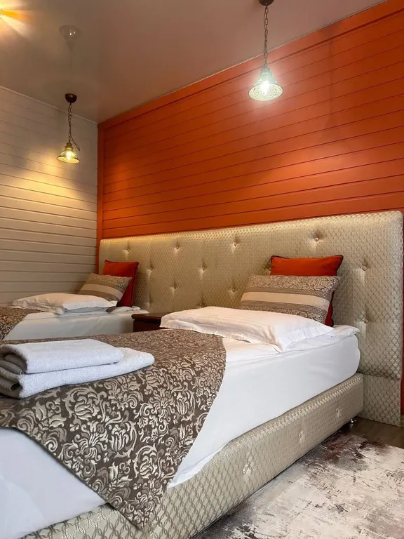 Семейный коттедж с двумя спальнями и видом на сад