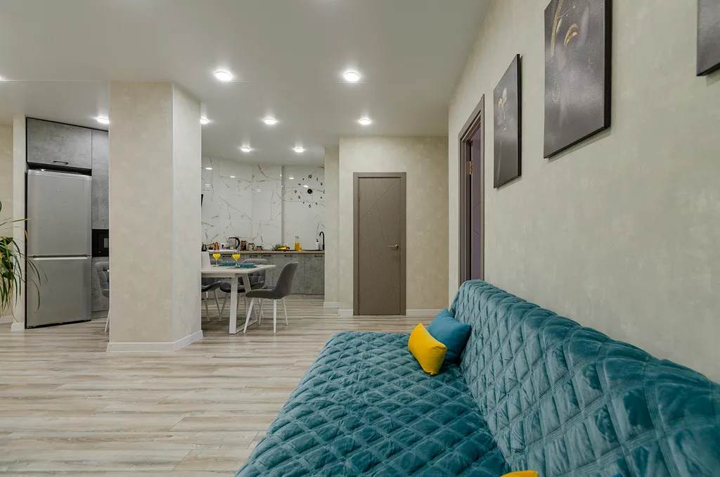 Современная 2 комнатная квартира в самом сердце города на берегу Волги