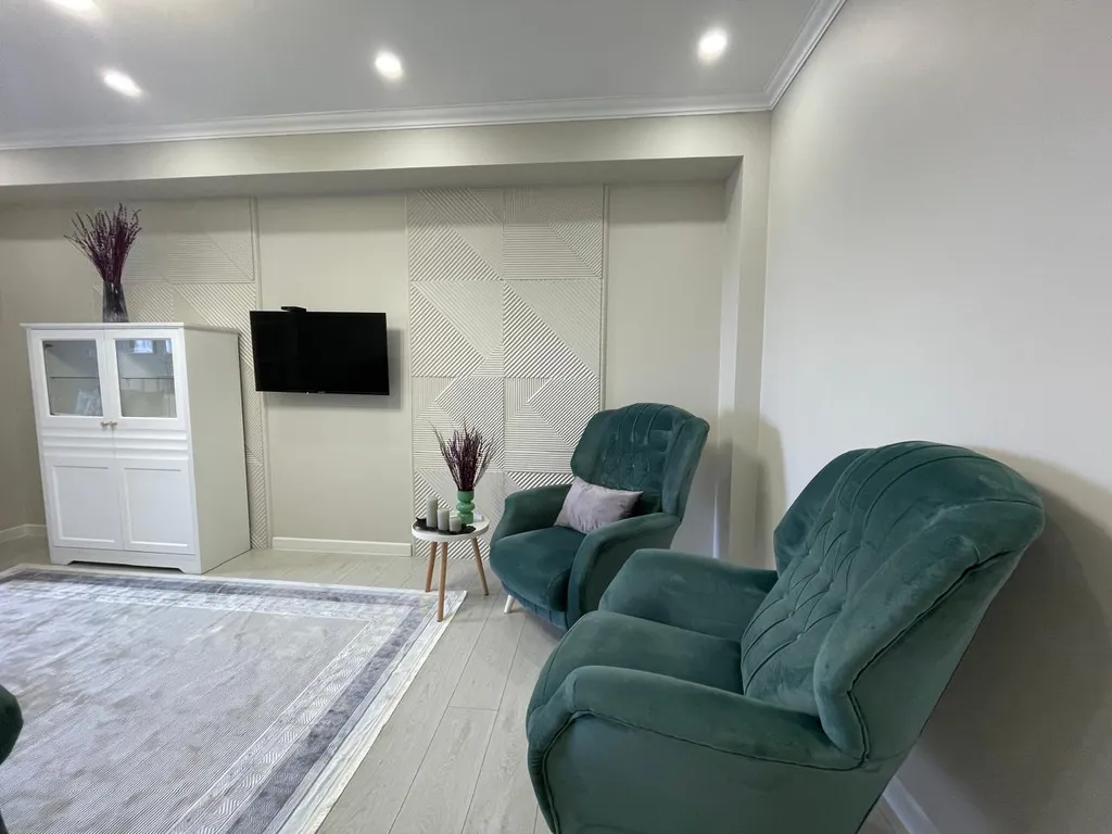 Трехкомнатные апартаменты Лавандовая гавань в самом центре Алматы