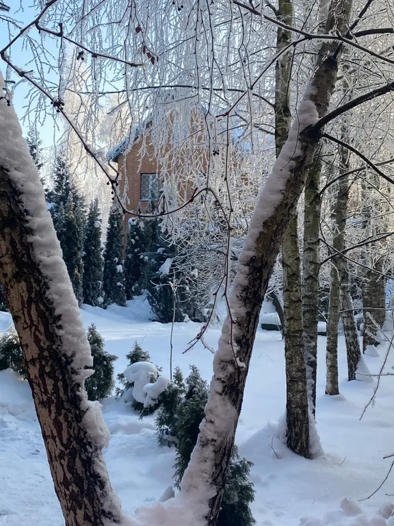 Коттедж Коттедж с большим бассейном — Черное