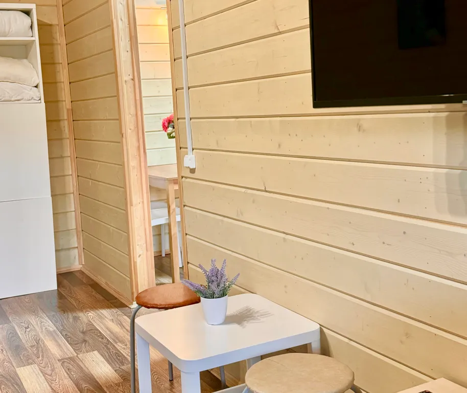 Домик в зоне парка Монрепо