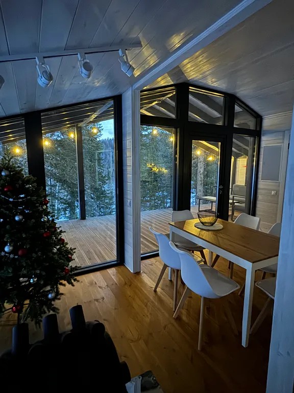 Уютный Barn house с видом на горы