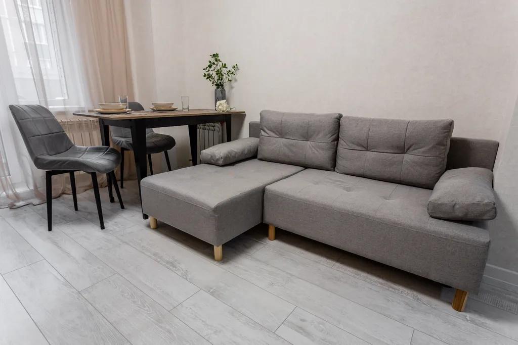 Просторная уютная квартира, 45 м², 3 кровати