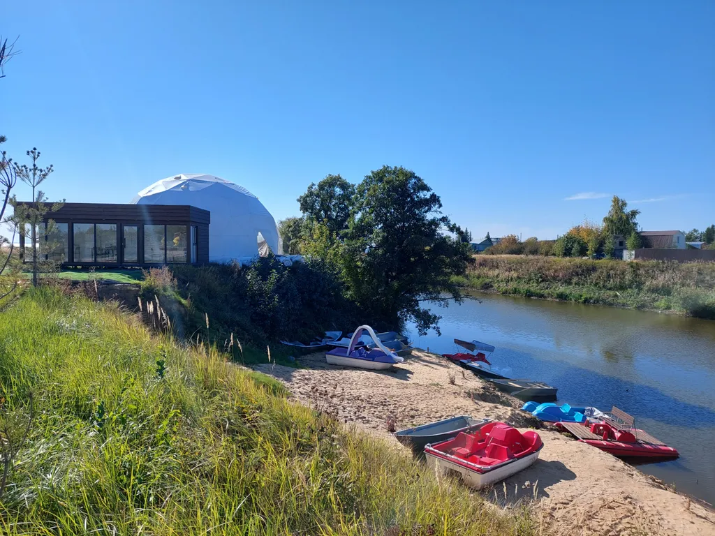 Уютный домик с видом на Камское море