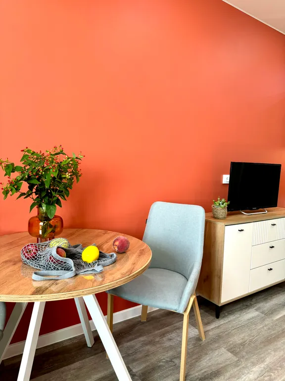 Скандинавская квартира с панорамным видом на город