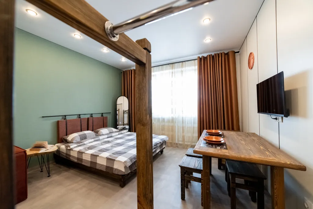 Квартира Квартира Студия с сибирским характером на Предмостной — Красноярск