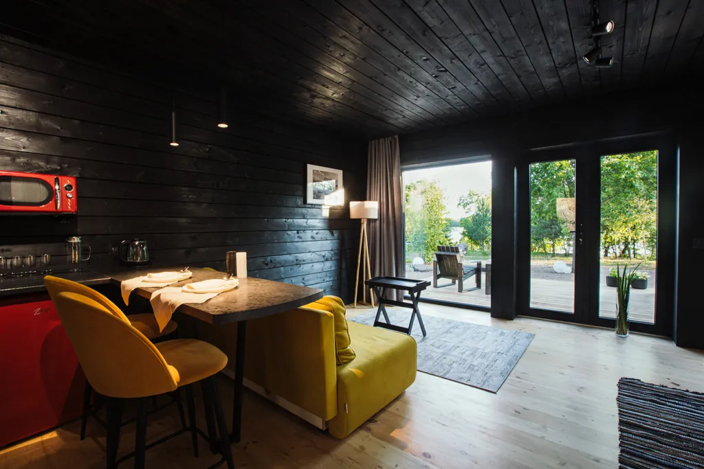 Просторный Лодж на берегу залива