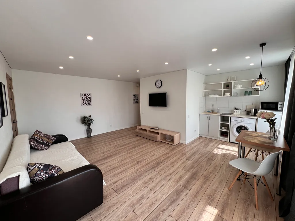 Уютная и тёплая квартира в центре с видом на город