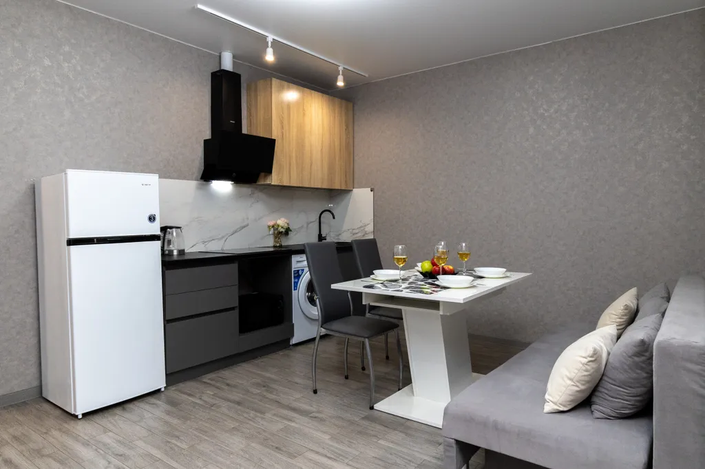 Квартира Квартира Евродвушка в современном районе — Краснодар