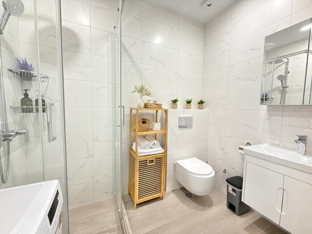 Boho sunset studio sea & mountain view