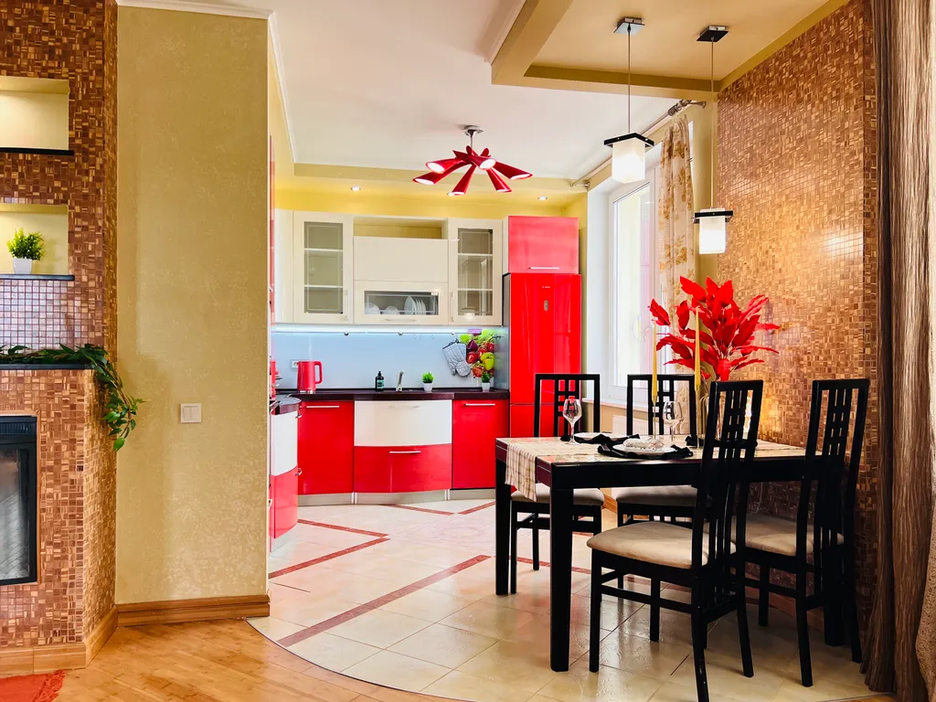 Дизайнерская квартира с кондиционером для 5 гостей