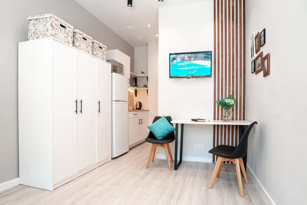 Светлая чистая квартира-студия