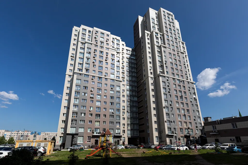 Квартира Квартира 2-спальни с шикарным видом у аквапарка, центра и набережной + приставка — Казань