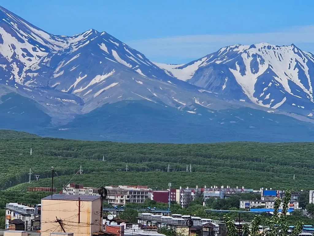 Квартира с видом на вулканы