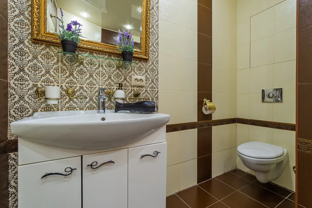 Уютная двухкомнатная квартира рядом с метро и видом на набережную