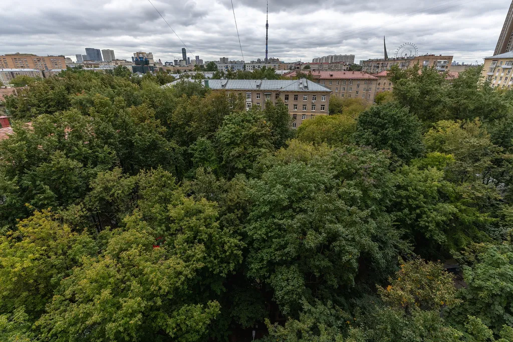 Квартира Светлая 1-комнатная квартира с кондиционером рядом с ВДНХ — Москва