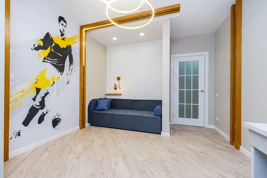 Уютная квартира с дизайнерским ремонтом