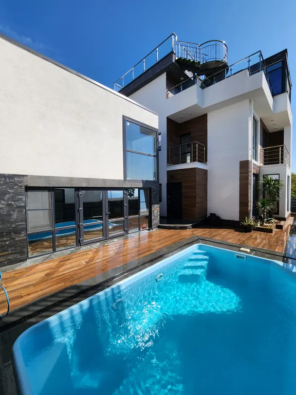 Коттедж в Сириусе с шикарным видом на море и олимпийский парк — аренда посуточно в Верхневесёлое