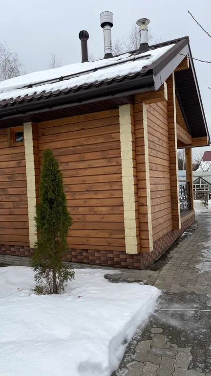 Новый уютный коттедж с баней на дровах