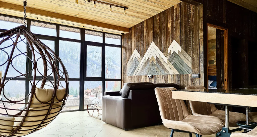 Премиальная квартира с видом на горы, в центре