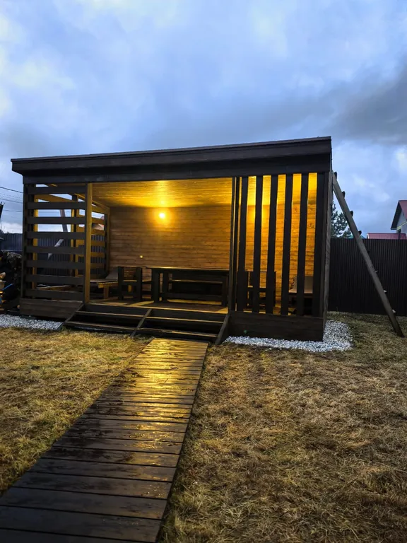 Дом 30m2 — чан, кухня, Wi-Fi