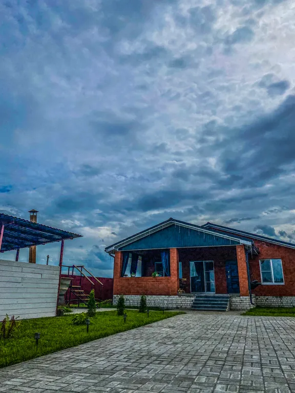 Уютный дом с баней