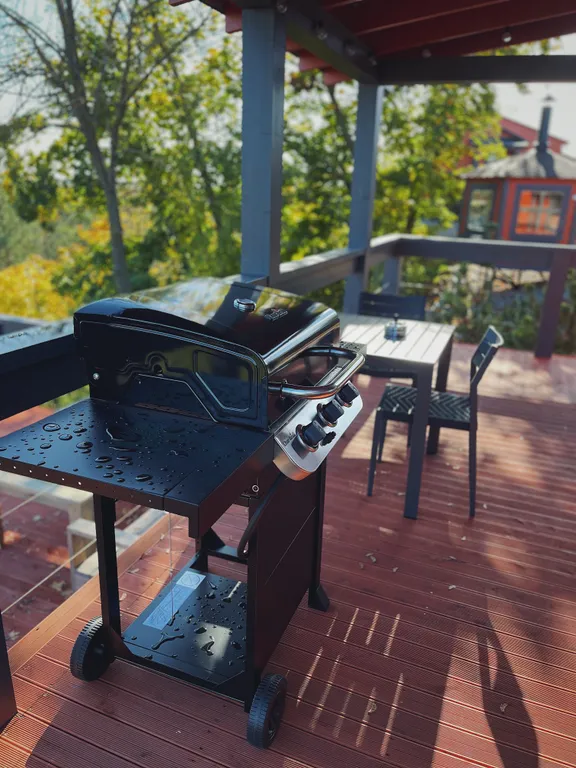 Коттедж с увеличенной террасой