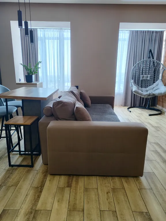 Уютная квартира-студия с видом на город