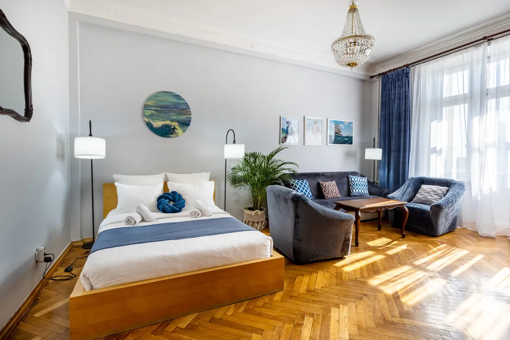 Квартира Просторная 2-комнатная квартира рядом с метро Кутузовская — Москва