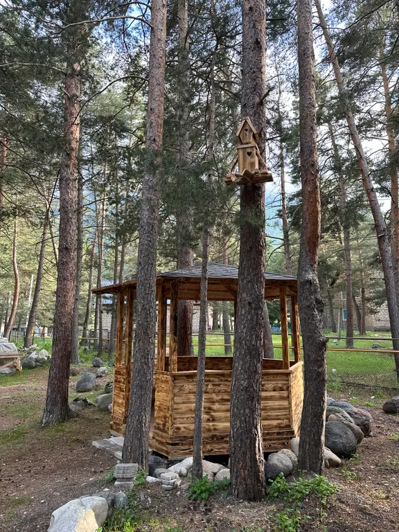 Гостевой дом KingsWood Elbrus, отдых в сосновом лесу Приэльбрусья