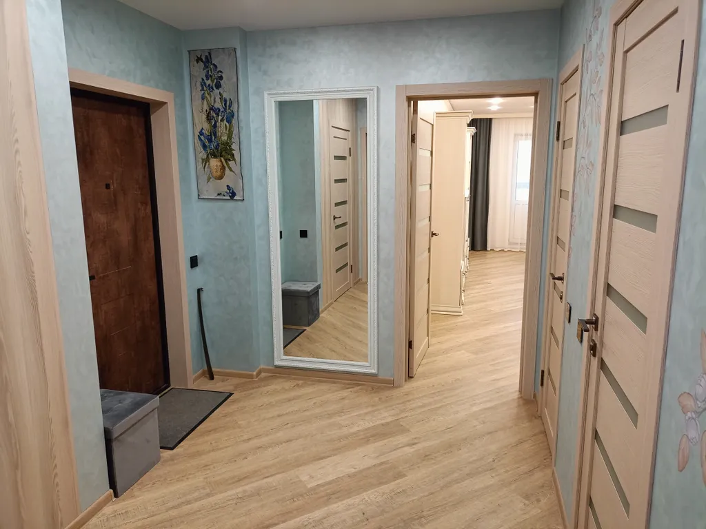 Сказка в городе, двушка с видом на водохранилище, закаты и рассветы