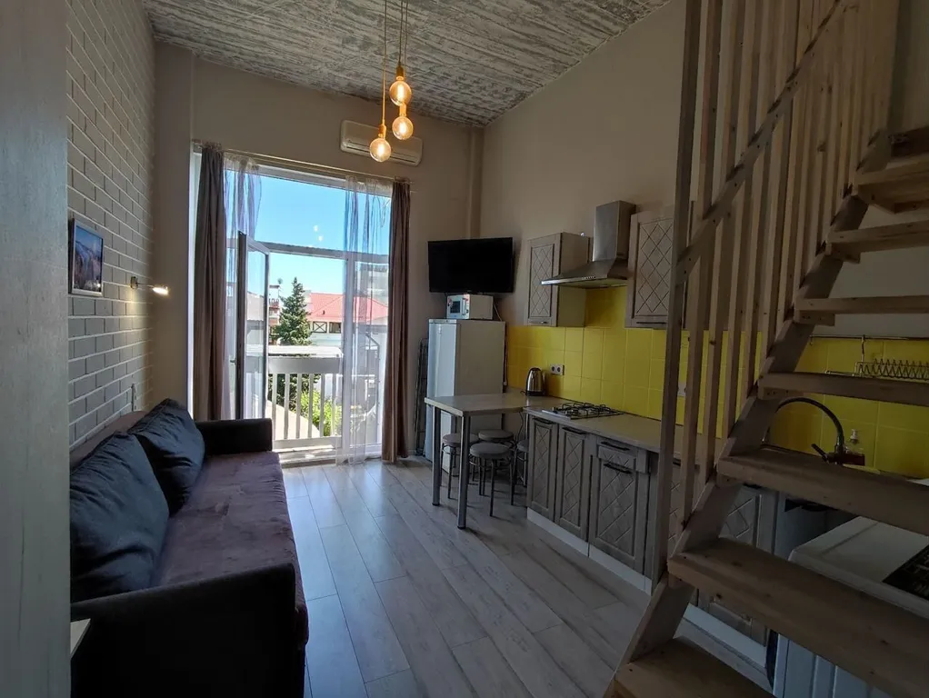 Квартира Квартира Двухуpовнeвaя квapтиpа-студия у моpя — Кацивели