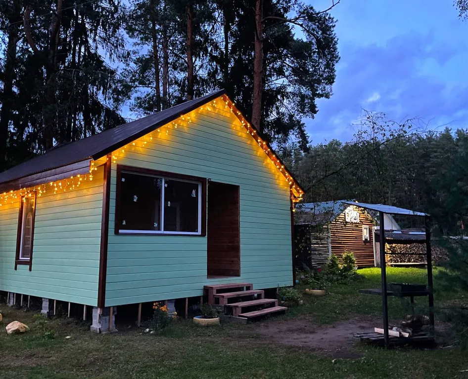 Гостевой домик на берегу озера Волго