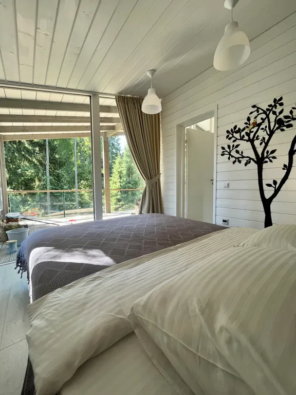 Видовой дом с джакузи и баней