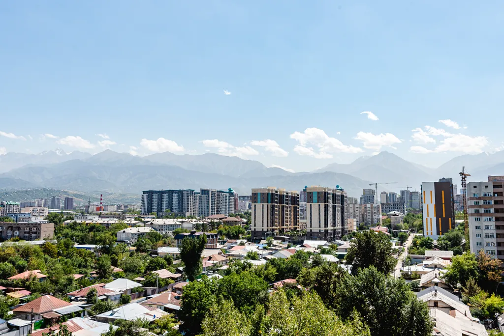 Квартира Апартаменты с панорамным видом на горы в ЖК Heaven — Алматы