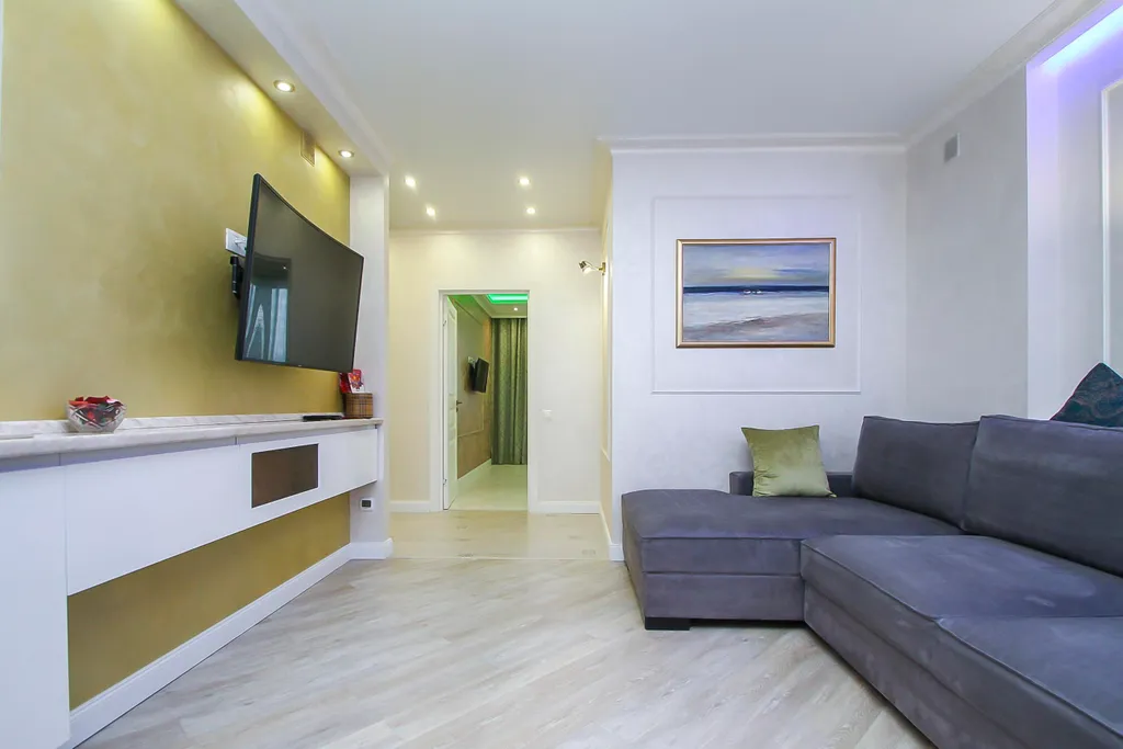 Квартира с современным ремонтом и удобной мебелью