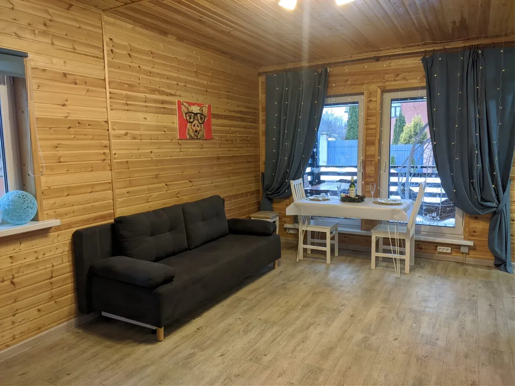 Дом 63m2 — чан, кухня, Wi-Fi