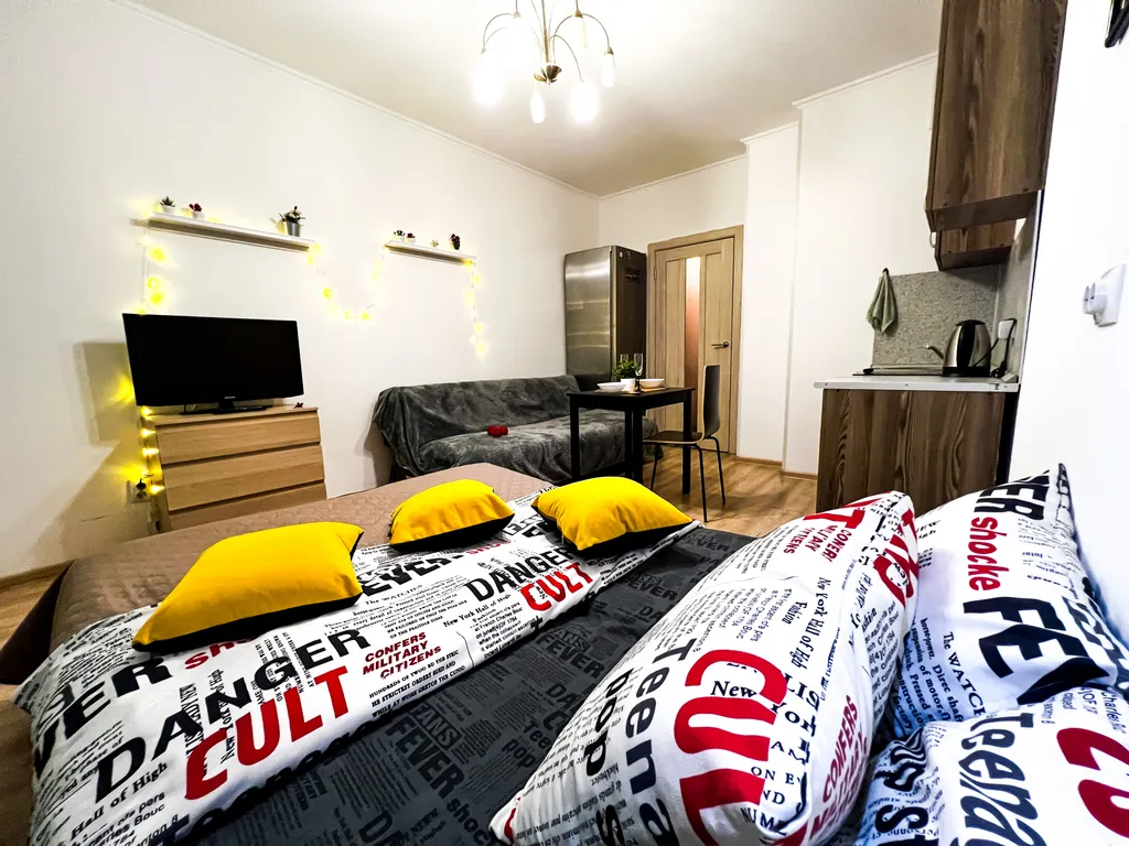 Безумно уютная квартира в огоньках