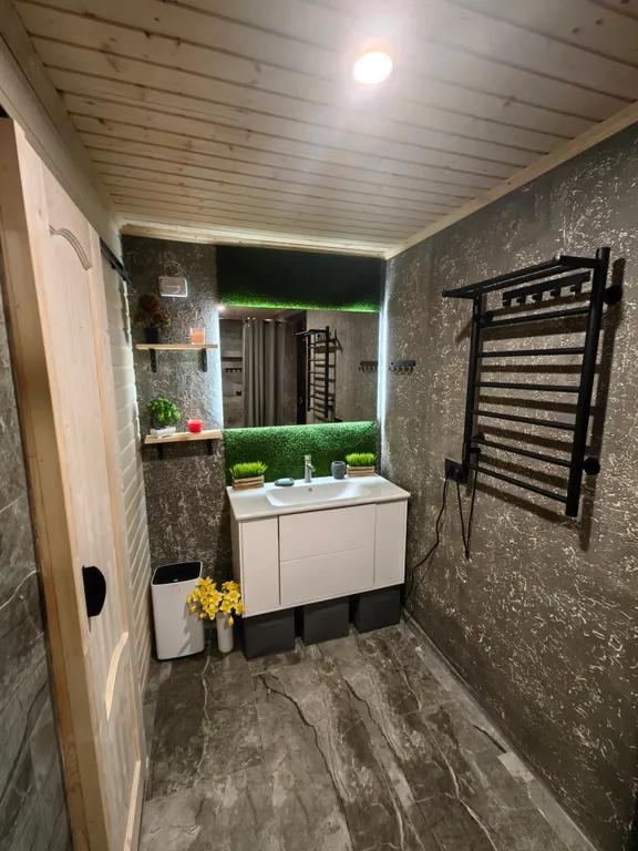 Коттедж Дом все включено с баней, камином, спорт уголком и мангальной зоной. — Казань