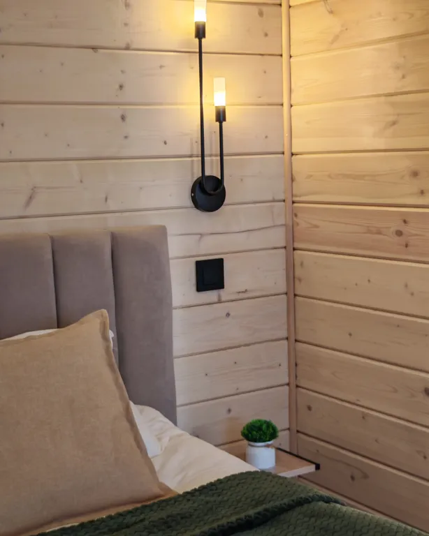 С дровяной сауной и видом на лес и закаты