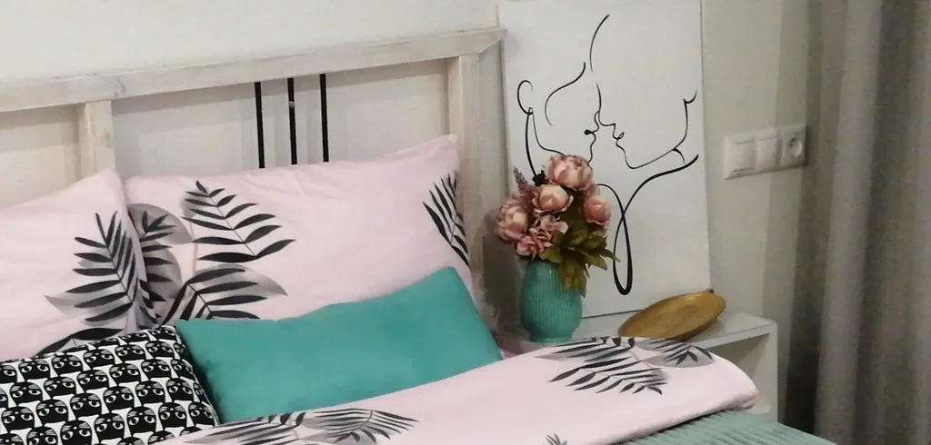 Студия loft с балконом