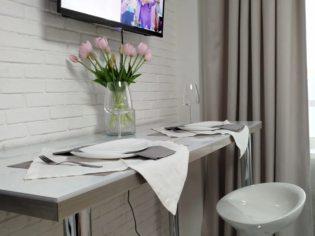 С видом на город