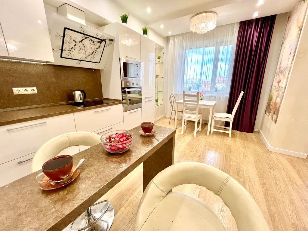 Квартира Квартира Стильная шикарная студия рядом с МТЛ-ареной — Самара